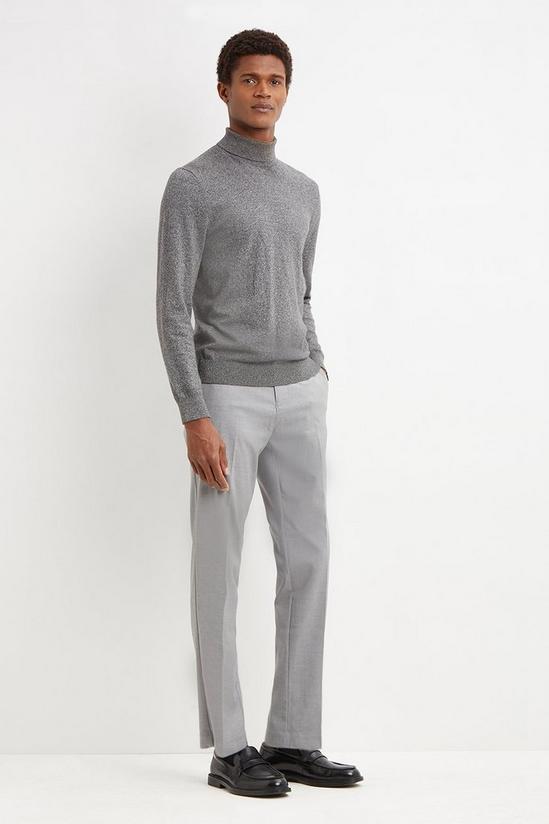 Burton Slim Grey Polyester Trousers 2