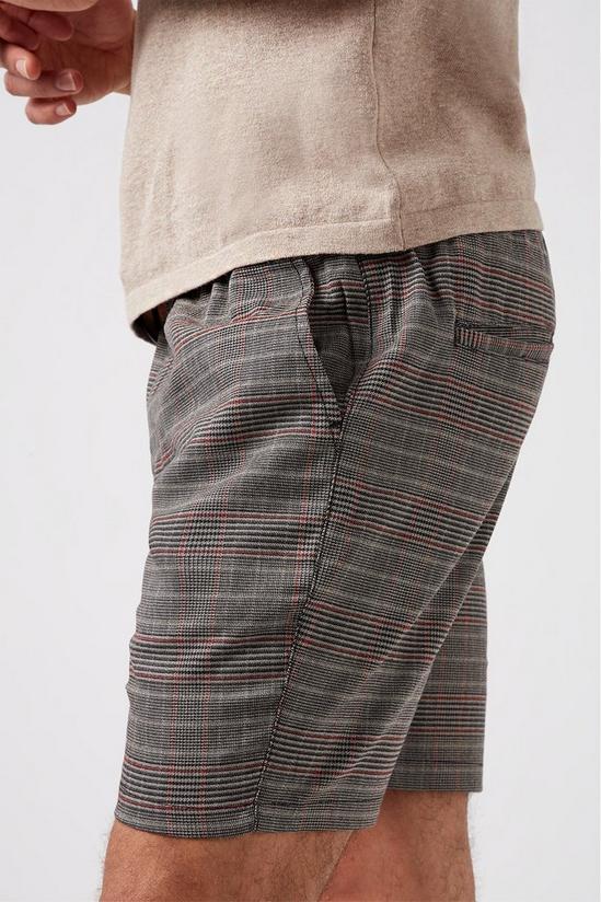 Burton Grey Pattern Drawstring Trousers 4