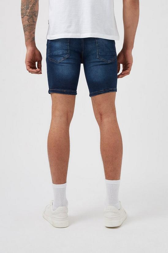 Burton Mid Blue Denim Shorts 3
