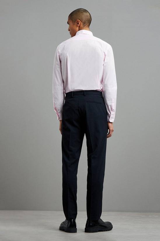 Burton Slim Navy Polyester Trousers 3