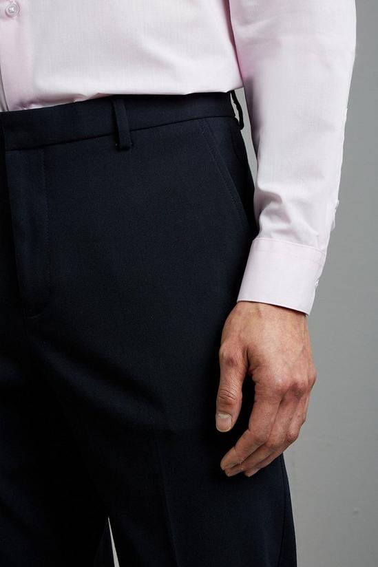 Burton Slim Navy Polyester Trousers 4