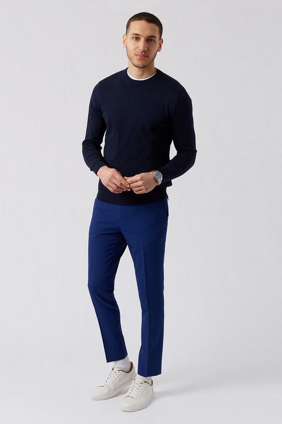Burton Skinny Cobalt Stretch Trousers 1