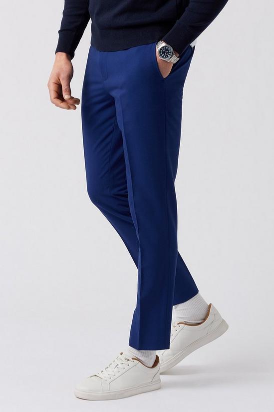 Burton Skinny Cobalt Stretch Trousers 2