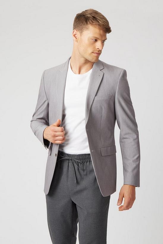 Burton Slim Fit Essential Grey Stretch Jacket 1
