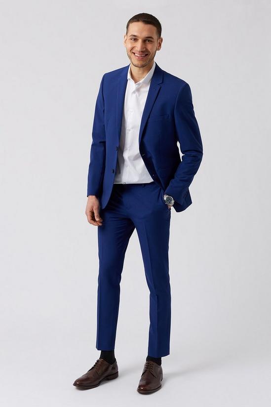 Burton super skinny cobalt suit jacket 2