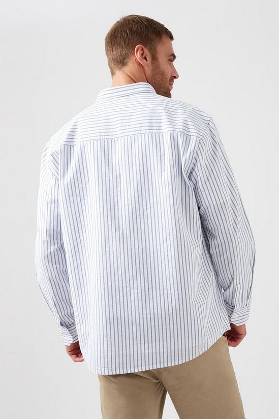 Burton Long Sleeve Relazed Fit Stripe Shirt 3