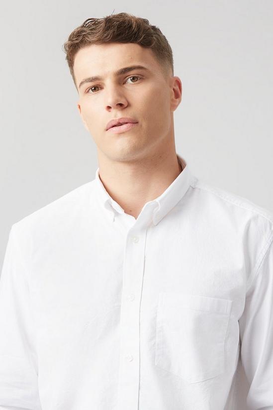 Burton Long Sleeve Oversized Oxford Shirt 4