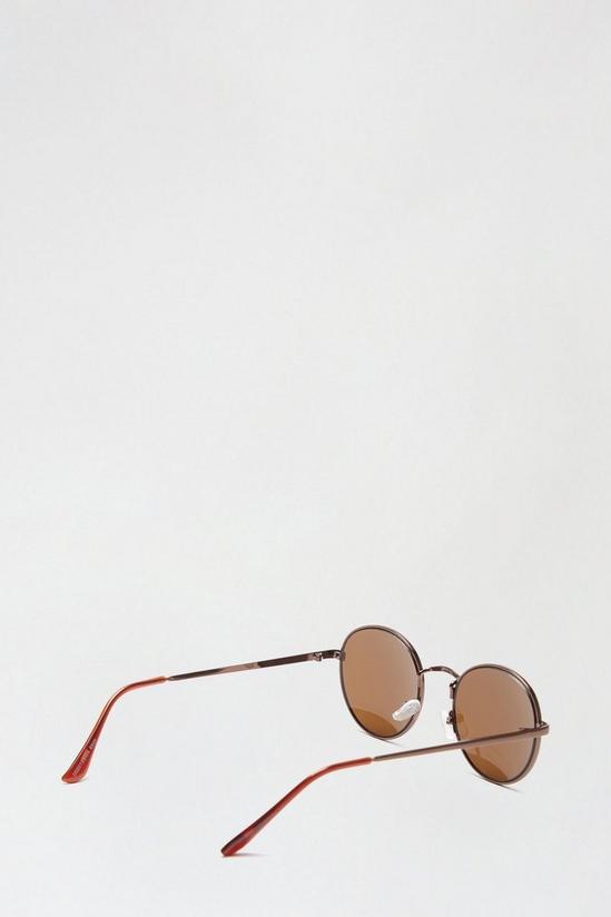 Burton Brown Round Sunglasses 3