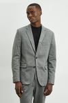 Burton Grey Jersey Single Breasted Two Button Jacket thumbnail 1
