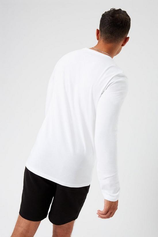 Burton White Long Sleeve Muscle Tshirt 3