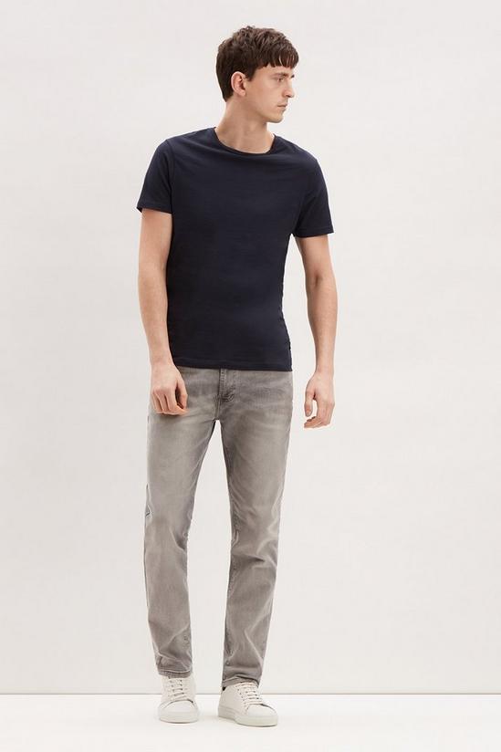 Burton Slim Fit Clean Grey Jeans 1