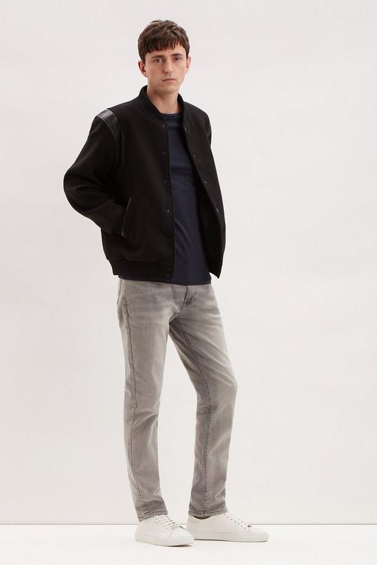 Burton Slim Fit Clean Grey Jeans 2