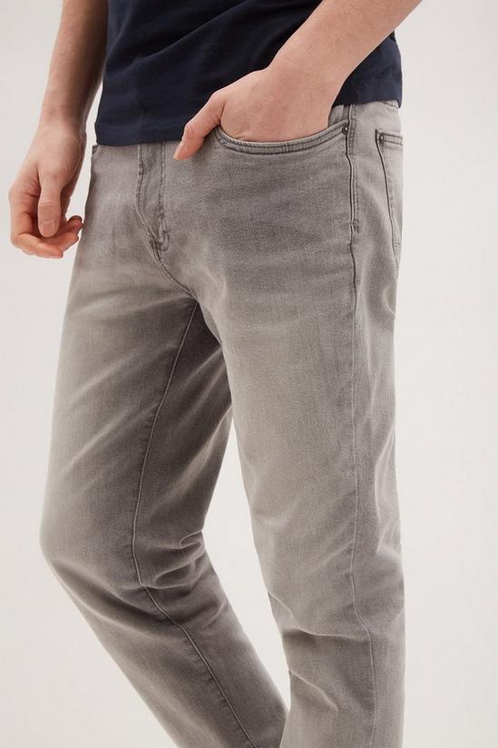 Burton Slim Fit Clean Grey Jeans 4