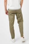 Burton Khaki Tapered Fit Crop Trousers thumbnail 3