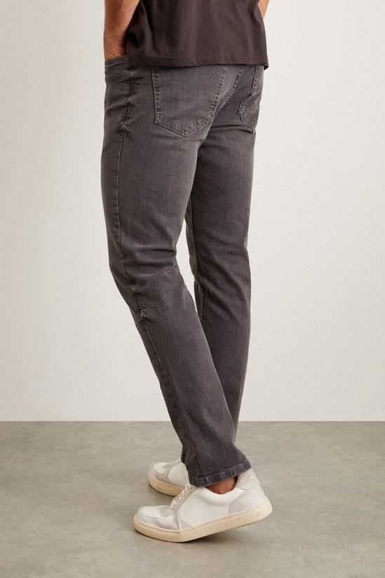 Burton Slim Fit Dark Grey Jeans 3