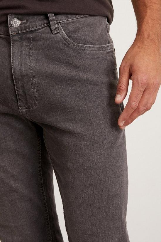 Burton Slim Fit Dark Grey Jeans 5