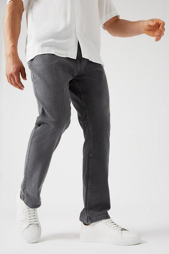 Burton Vintage Straight Dark Grey Jeans 2