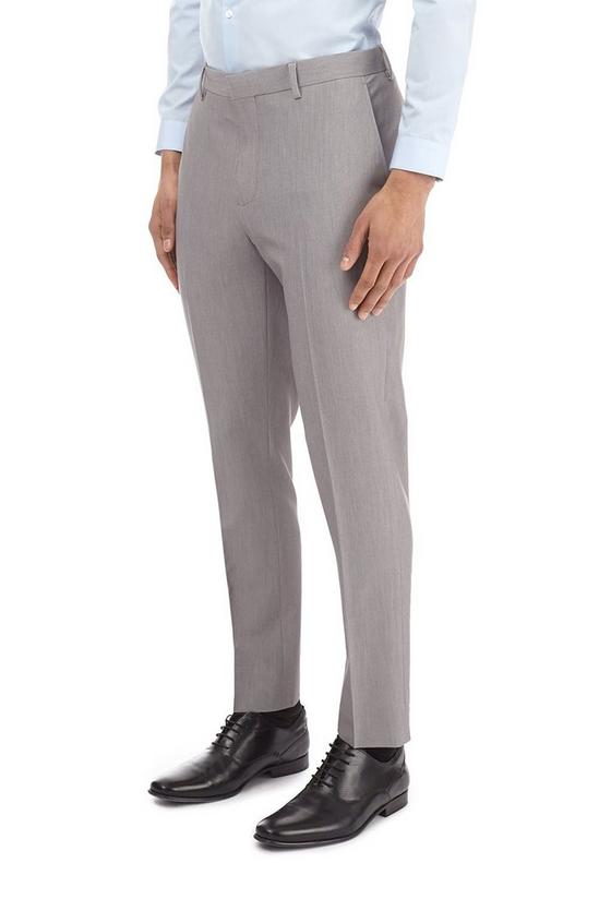 Burton Grey Marl Essential Muscle Suit Trouser 2