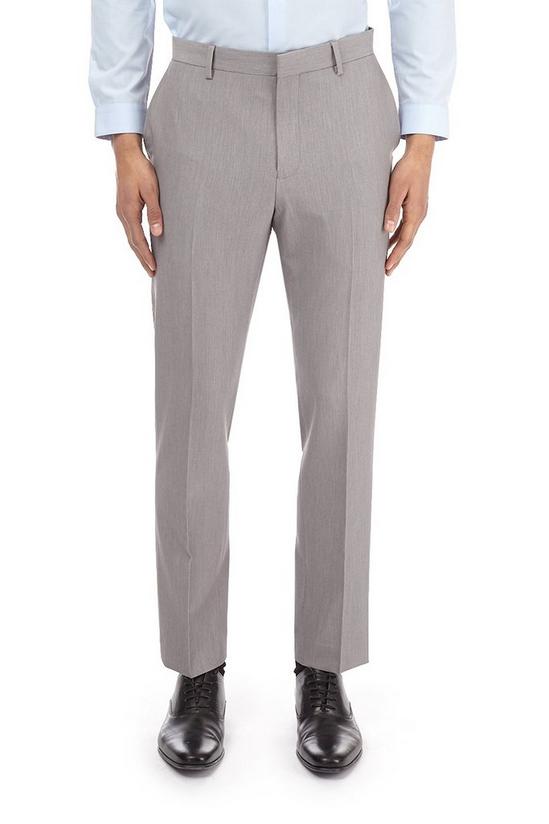 Burton Grey Marl Essential Muscle Suit Trouser 3