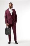 Burton Raspberry bi stretch skinny fit suit jacket thumbnail 1