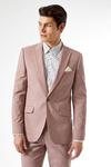 Burton Plus and Tall Pink Skinny Fit Jacket thumbnail 3