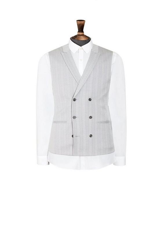 Burton 1904 Grey Polo Suit Waistcoat 3