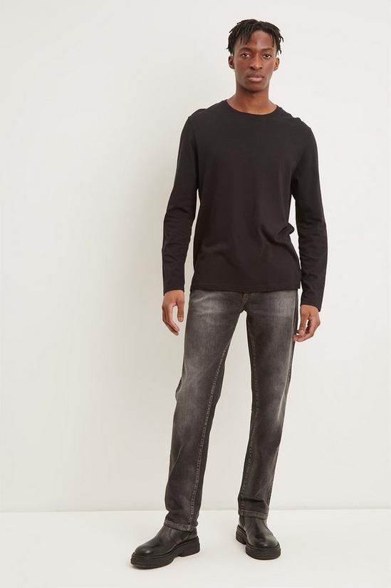 Burton Straight Dark Grey Jeans 1