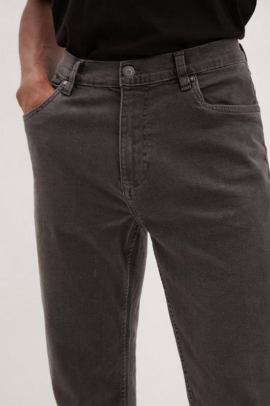 Burton Slim Fit Dark Grey Jeans 4