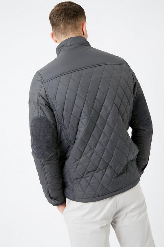 Burton Charcoal Quilted Jacket 3