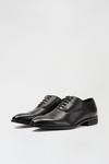 Burton Black Leather Look Oxford Shoes thumbnail 2