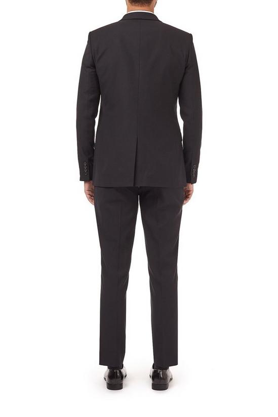 Burton Black stretch tuxedo skinny fit suit jacket 4