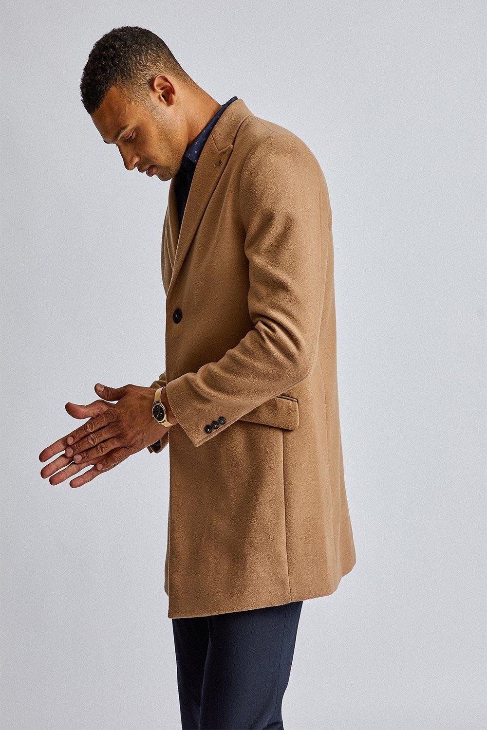 Burton clearance camel coat