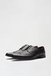 Burton Black Leather Look Brogue Shoes thumbnail 2