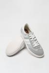 Burton Grey Lace-Up Canvas Trainers thumbnail 4