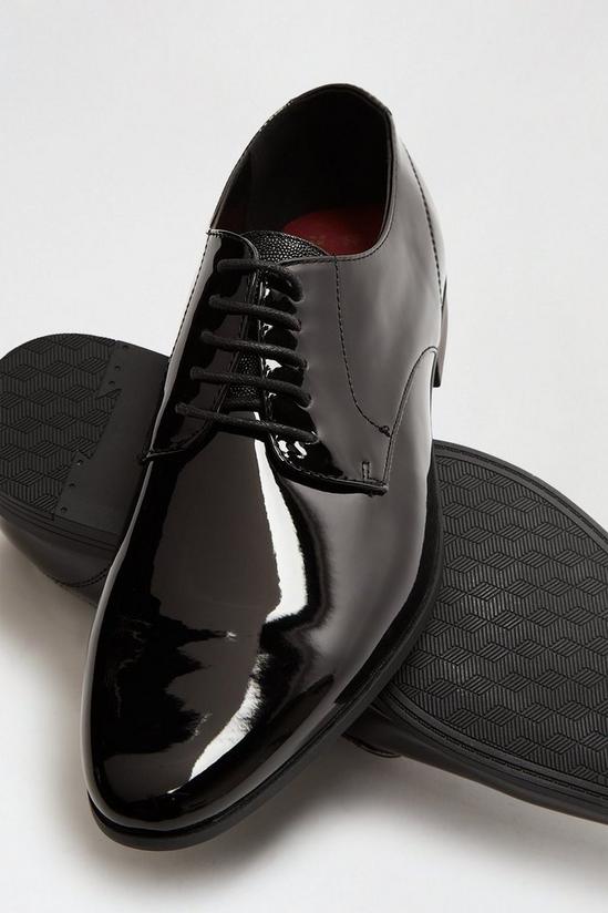 Burton Black Patent Formal Derby Shoes 4