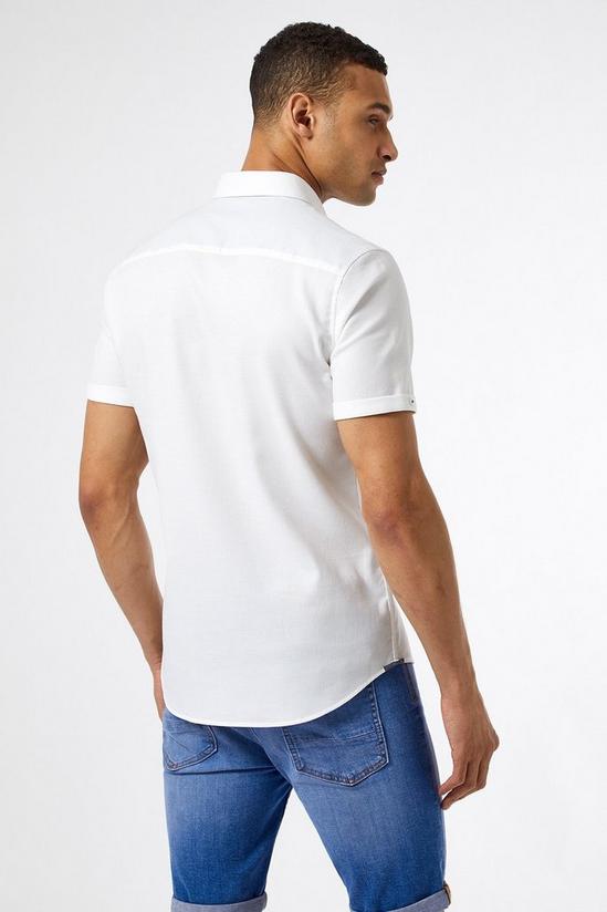 Burton White Double Pocket Shirt 4