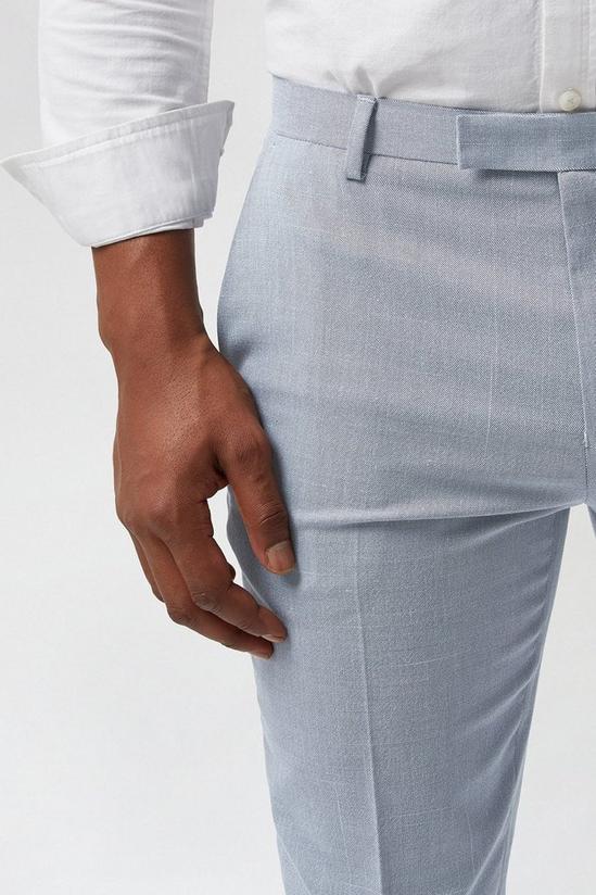 Burton Skinny Light Grey Trousers 3