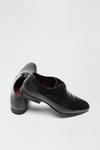 Burton Black Leather Lace-Up Tramline Derby Shoes thumbnail 4