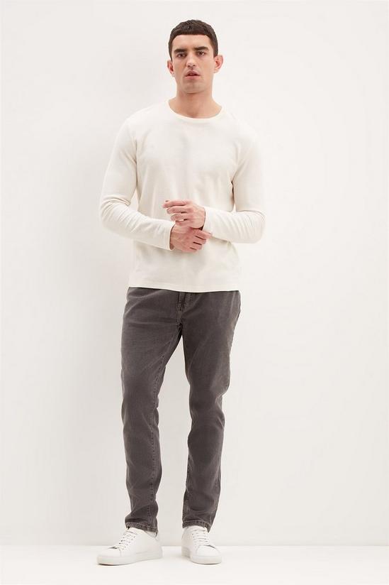 Burton Tapered Used Grey Jeans 2