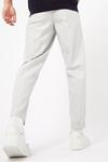 Burton Cream Tapered Fit Linen Blend Trousers thumbnail 3
