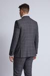 Burton Plus and Tall Slim Grey Pow Check Suit Blazer thumbnail 4