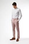 Burton Plus and Tall Pink Skinny Fit Suit Trousers thumbnail 2