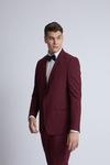 Burton Plus and Tall Wine Stretch Suit Jacket thumbnail 3