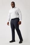 Burton Plus And Tall Navy Slim Fit Stretch Trousers thumbnail 1