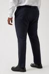 Burton Plus And Tall Navy Slim Fit Stretch Trousers thumbnail 3