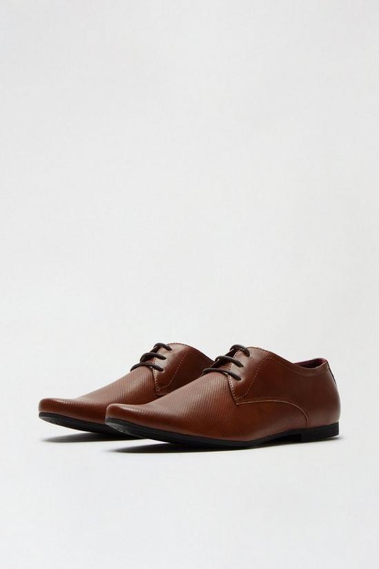 Burton Tan Derby Shoes 2