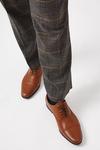 Burton Brown PU Leather Look Formal Oxford Shoes thumbnail 3