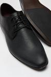 Burton Black Leather Look Formal Derby Shoes thumbnail 4