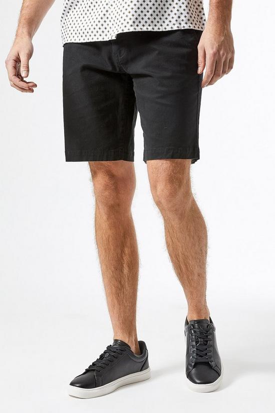 Burton Black Chino Shorts 3