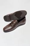 Burton Brown Leather Tassel Loafers thumbnail 3